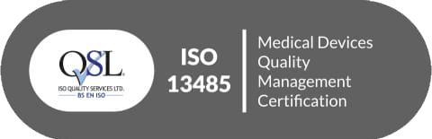 QSL ISO 13485 Medical Devices Quality Management Certification badge