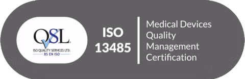 QSL ISO 13485 Medical Devices Quality Management Certification badge